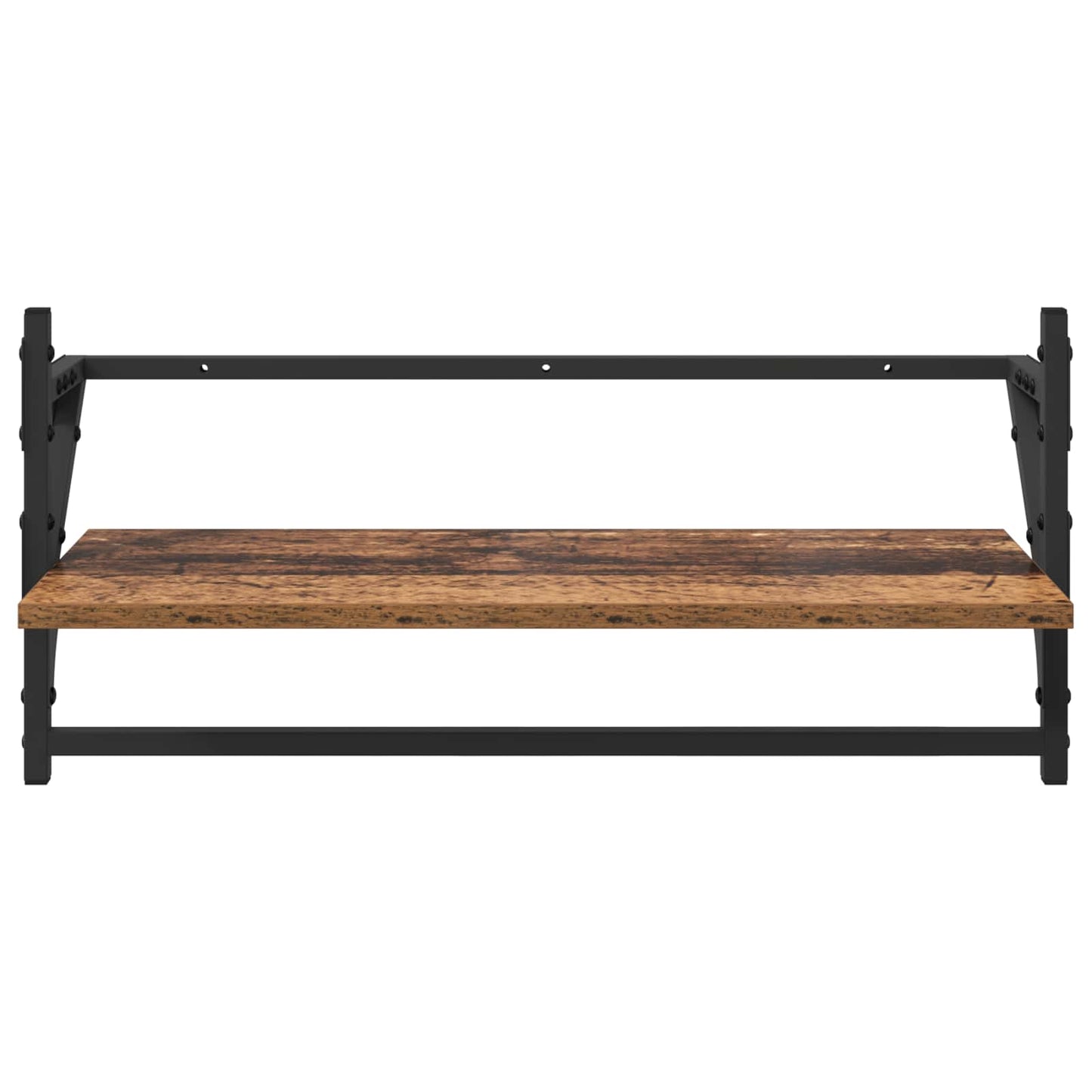 vidaXL Wandregal-Set 6 pcs Altholz 100 x 25 x 30 cm Holzwerkstoff