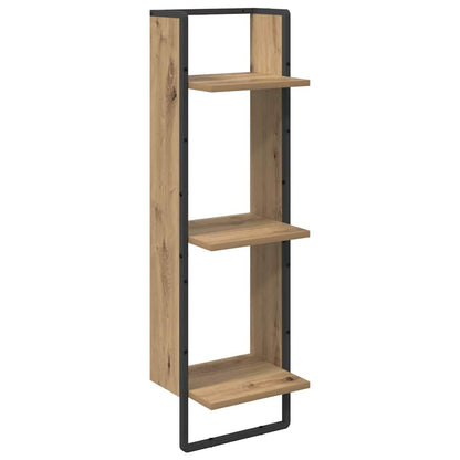 Wandregal-Set mit Regal 6 pcs Artisan-Eiche 100 x 25 x 30 cm