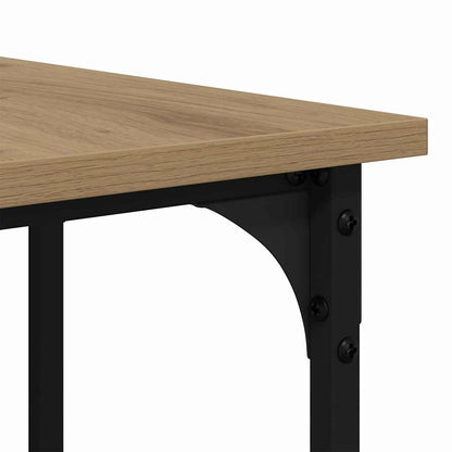 vidaXL Schreibtisch Artisan-Eiche 139 x 139 x 75 cm Holzwerkstoff