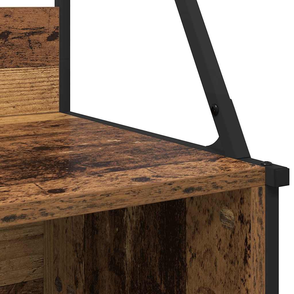 Kleiderständer Altholz 100 x 41 x 184 cm Holzwerkstoff