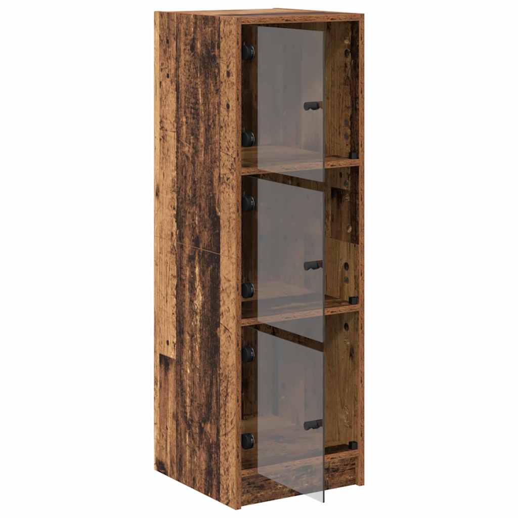 Highboard Altholz 35 x 37 x 109 cm Holzwerkstoff
