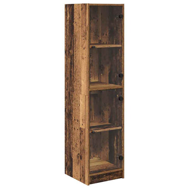 vidaXL Highboard Altholz 35 x 37 x 142 cm Holzwerkstoff