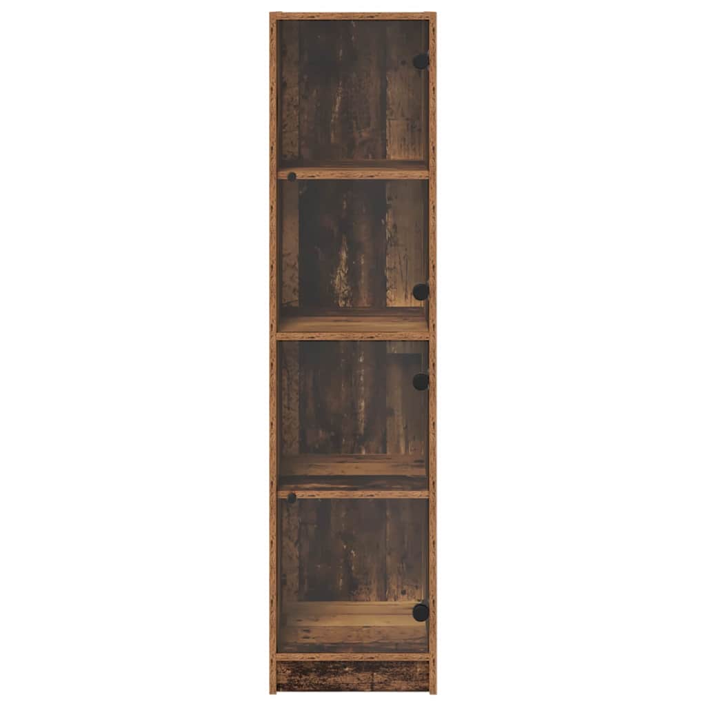 vidaXL Highboard Altholz 35 x 37 x 142 cm Holzwerkstoff
