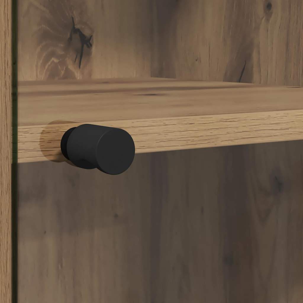 vidaXL Highboard Artisan-Eiche 35 x 37 x 142 cm Holzwerkstoff