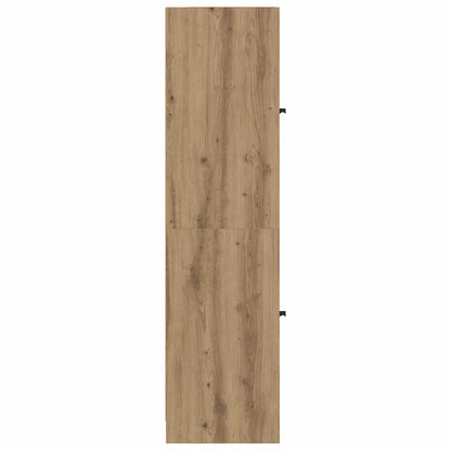 vidaXL Highboard Artisan-Eiche 35 x 37 x 142 cm Holzwerkstoff