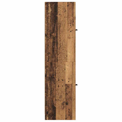vidaXL Highboard Altholz 35 x 37 x 142 cm Holzwerkstoff
