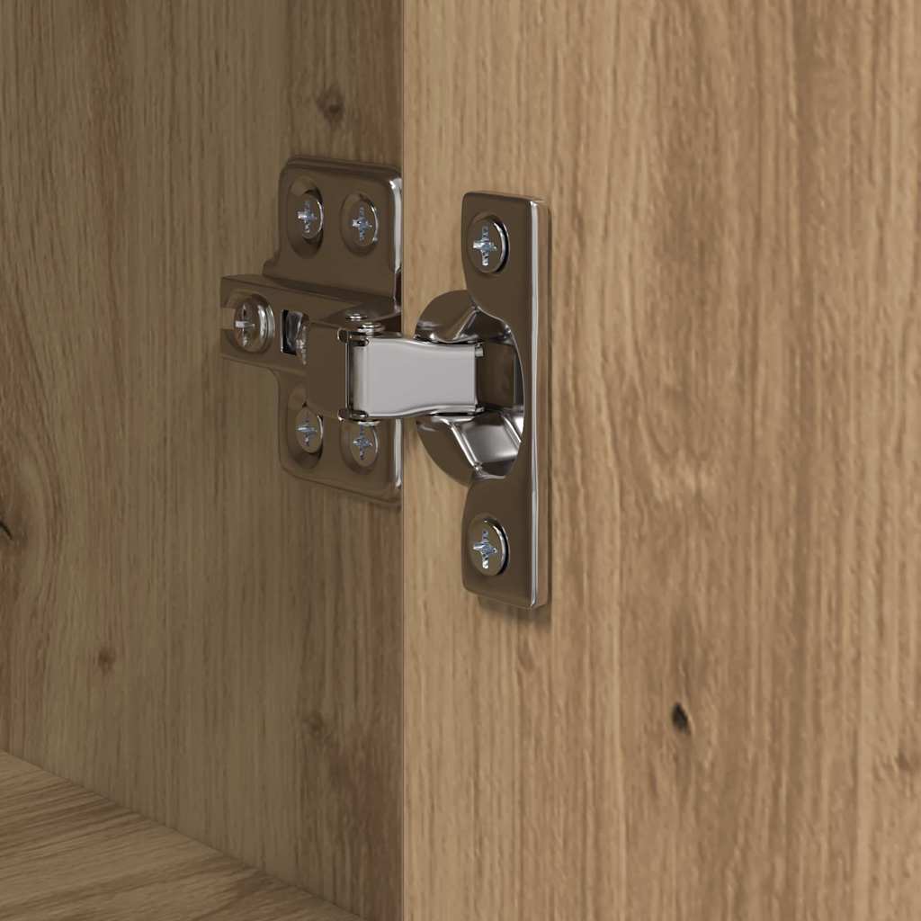 Highboard Artisan-Eiche 35 x 37 x 142 cm Holzwerkstoff