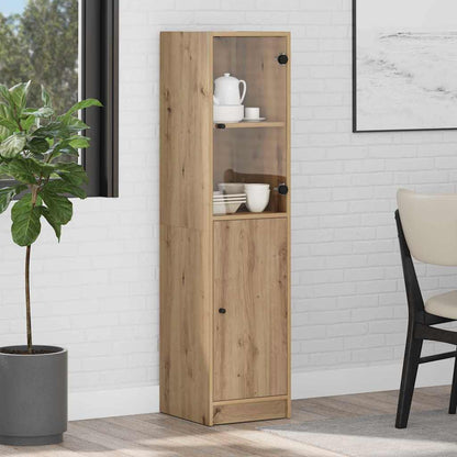 Highboard Artisan-Eiche 35 x 37 x 142 cm Holzwerkstoff