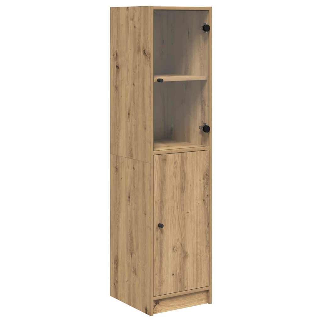 Highboard Artisan-Eiche 35 x 37 x 142 cm Holzwerkstoff