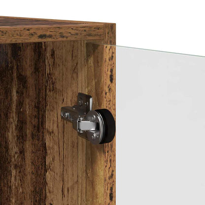vidaXL Wandschrank Altholz 68 x 37 x 68,5 cm Holzwerkstoff