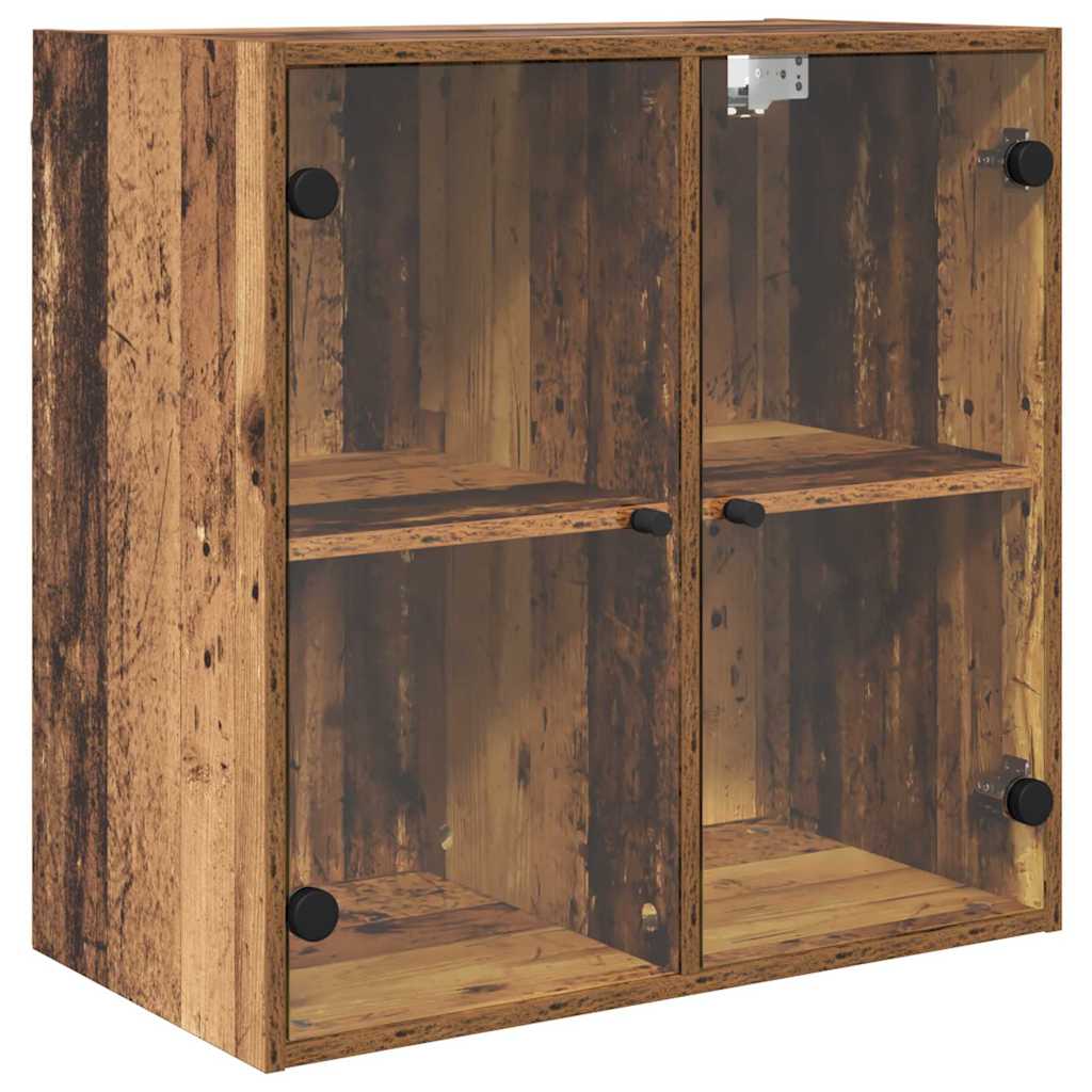 vidaXL Wandschrank Altholz 68 x 37 x 68,5 cm Holzwerkstoff