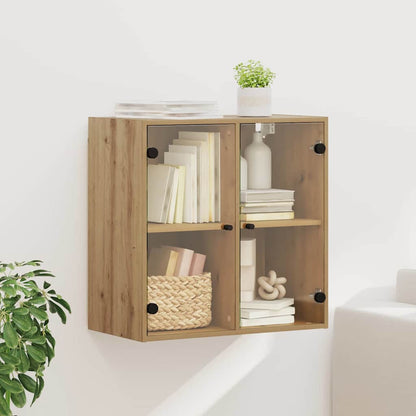 vidaXL Wandschrank Artisan-Eiche 68 x 37 x 68,5 cm Holzwerkstoff