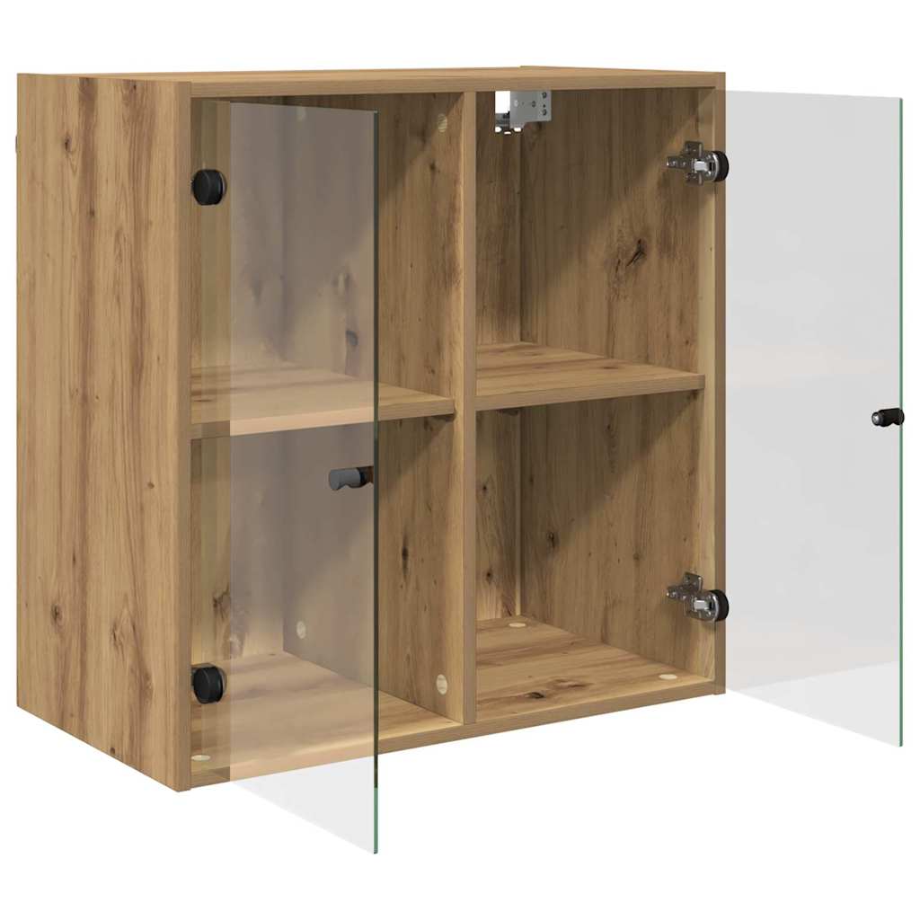 vidaXL Wandschrank Artisan-Eiche 68 x 37 x 68,5 cm Holzwerkstoff