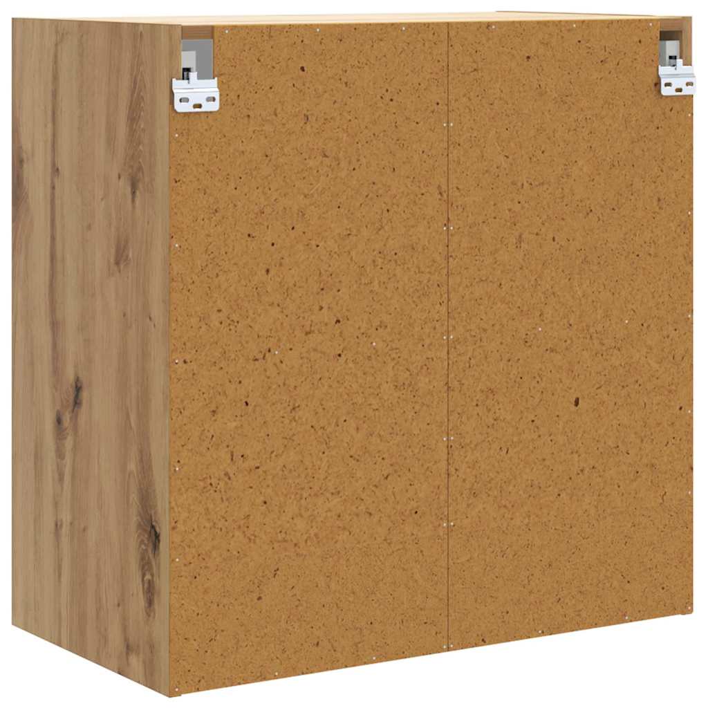 vidaXL Wandschrank Artisan-Eiche 68 x 37 x 68,5 cm Holzwerkstoff