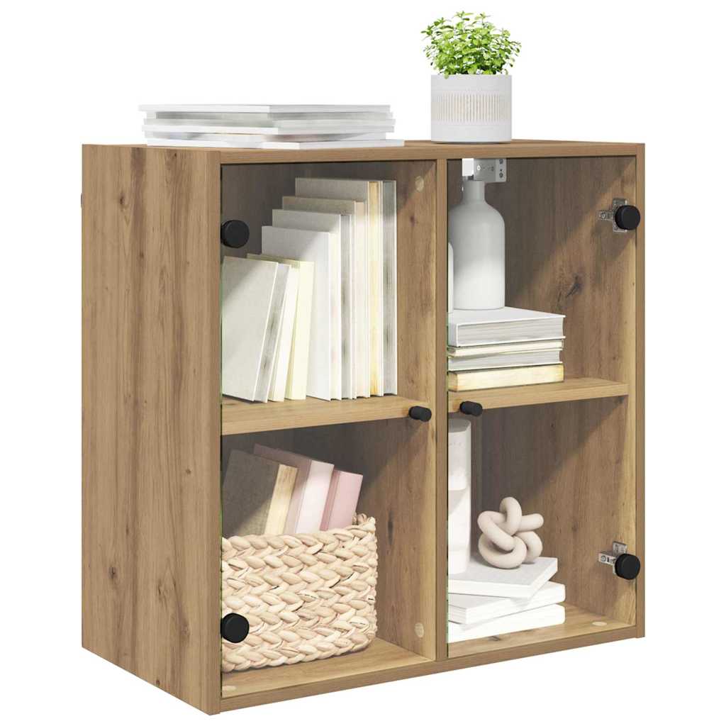 vidaXL Wandschrank Artisan-Eiche 68 x 37 x 68,5 cm Holzwerkstoff