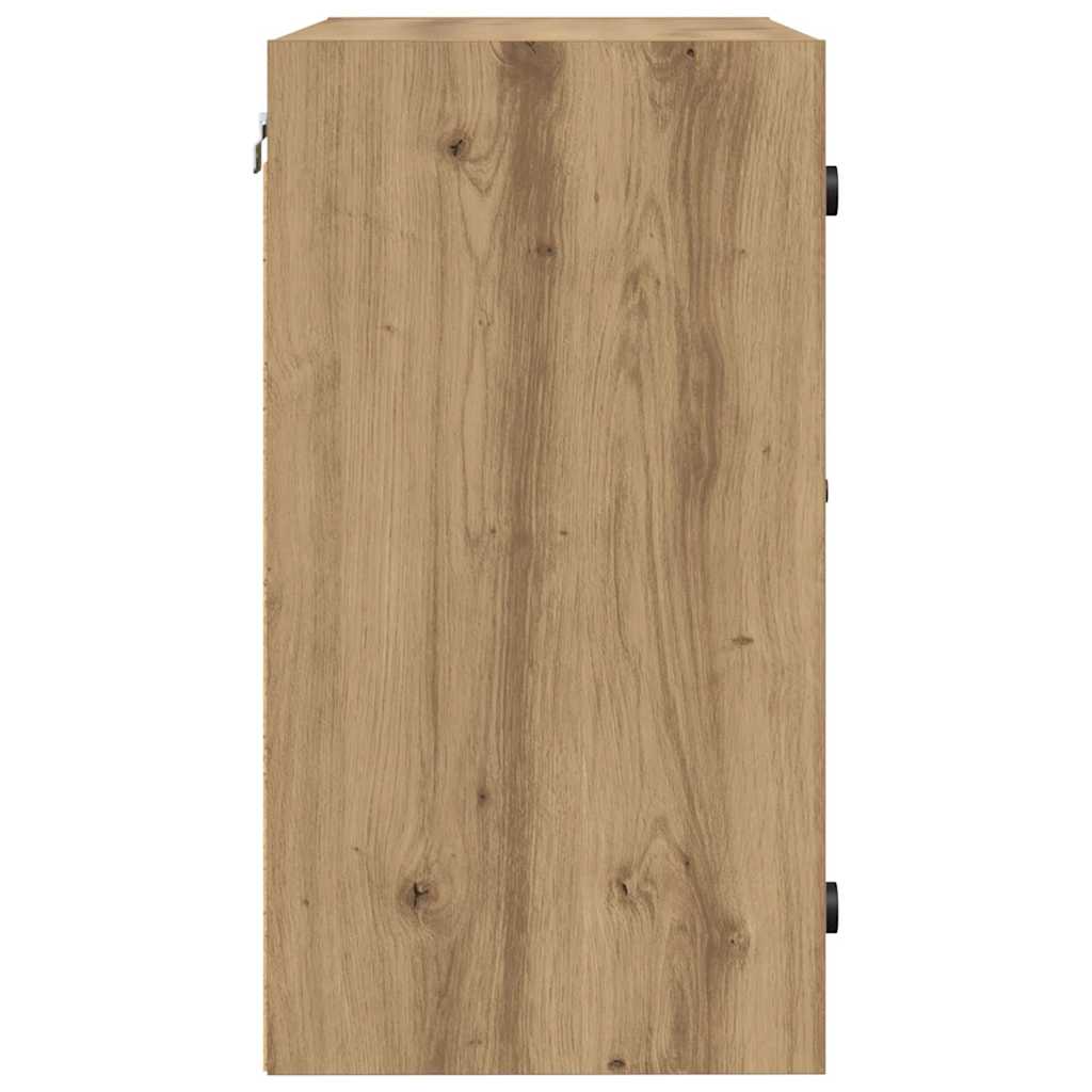 vidaXL Wandschrank Artisan-Eiche 68 x 37 x 68,5 cm Holzwerkstoff