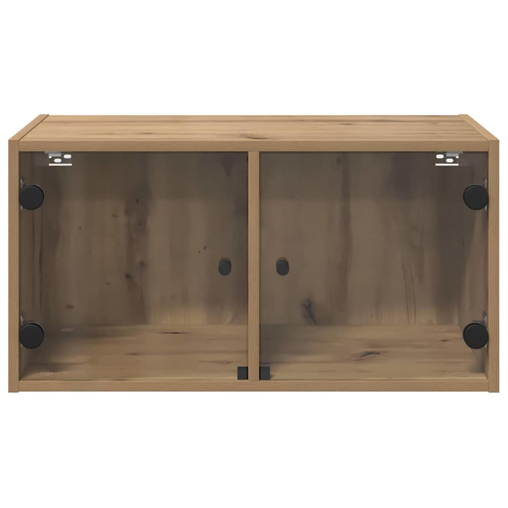 vidaXL Wandschrank Artisan-Eiche 68 x 37 x 35 cm Holzwerkstoff