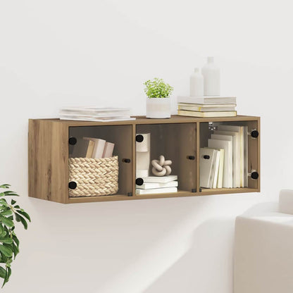 Wandschrank Artisan-Eiche 102 x 37 x 35 cm Holzwerkstoff