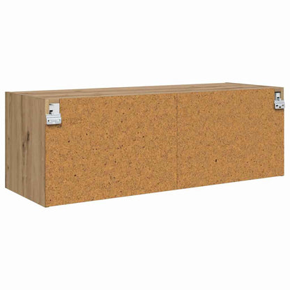 Wandschrank Artisan-Eiche 102 x 37 x 35 cm Holzwerkstoff