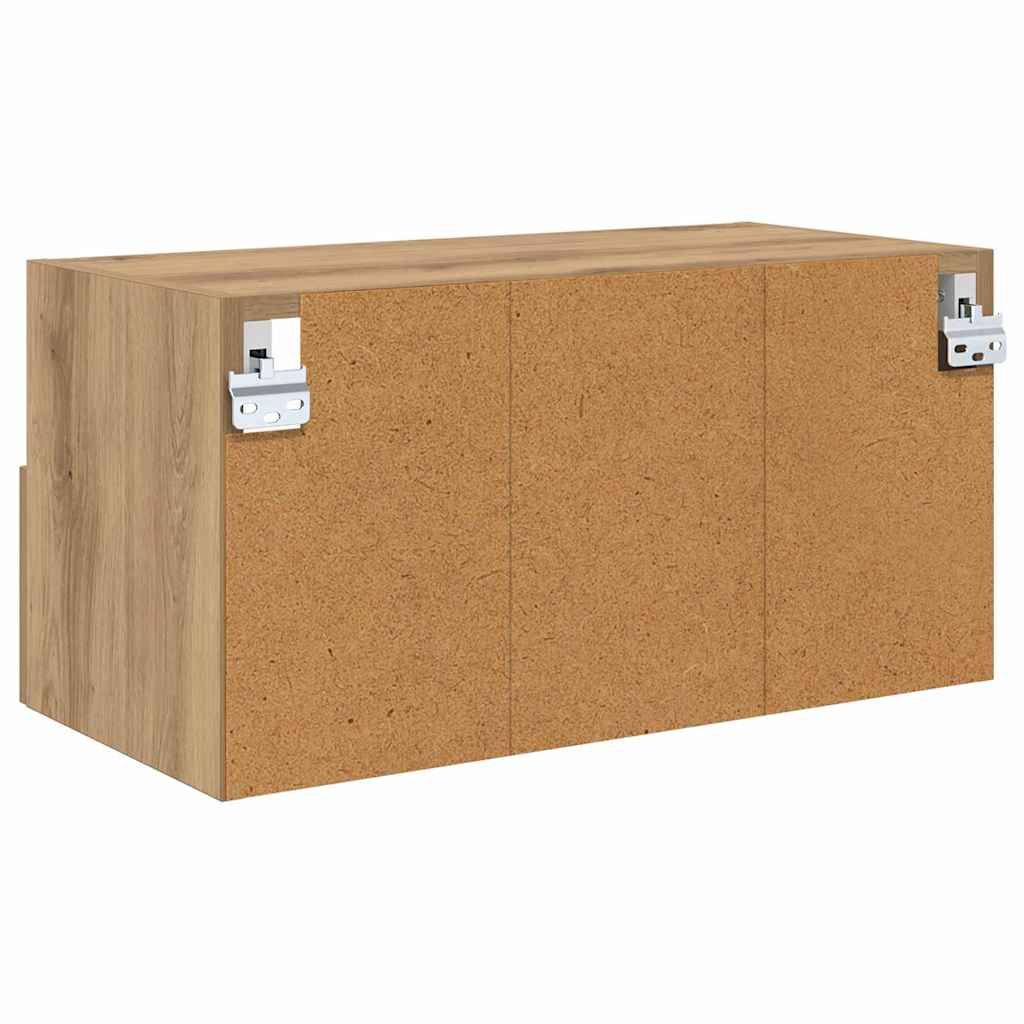 TV-Wandschrank Artisan-Eiche 60 x 30 x 30 cm Holzwerkstoff