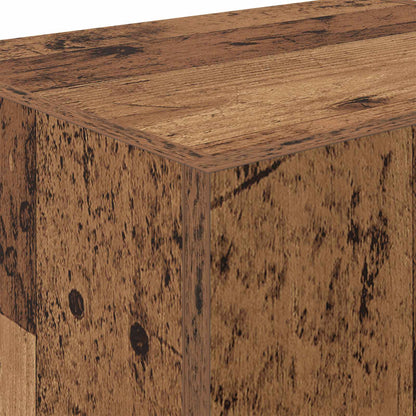 vidaXL TV-Wandschrank Wandmontiert Altholz 40,5x30x40cm Holzwerkstoff