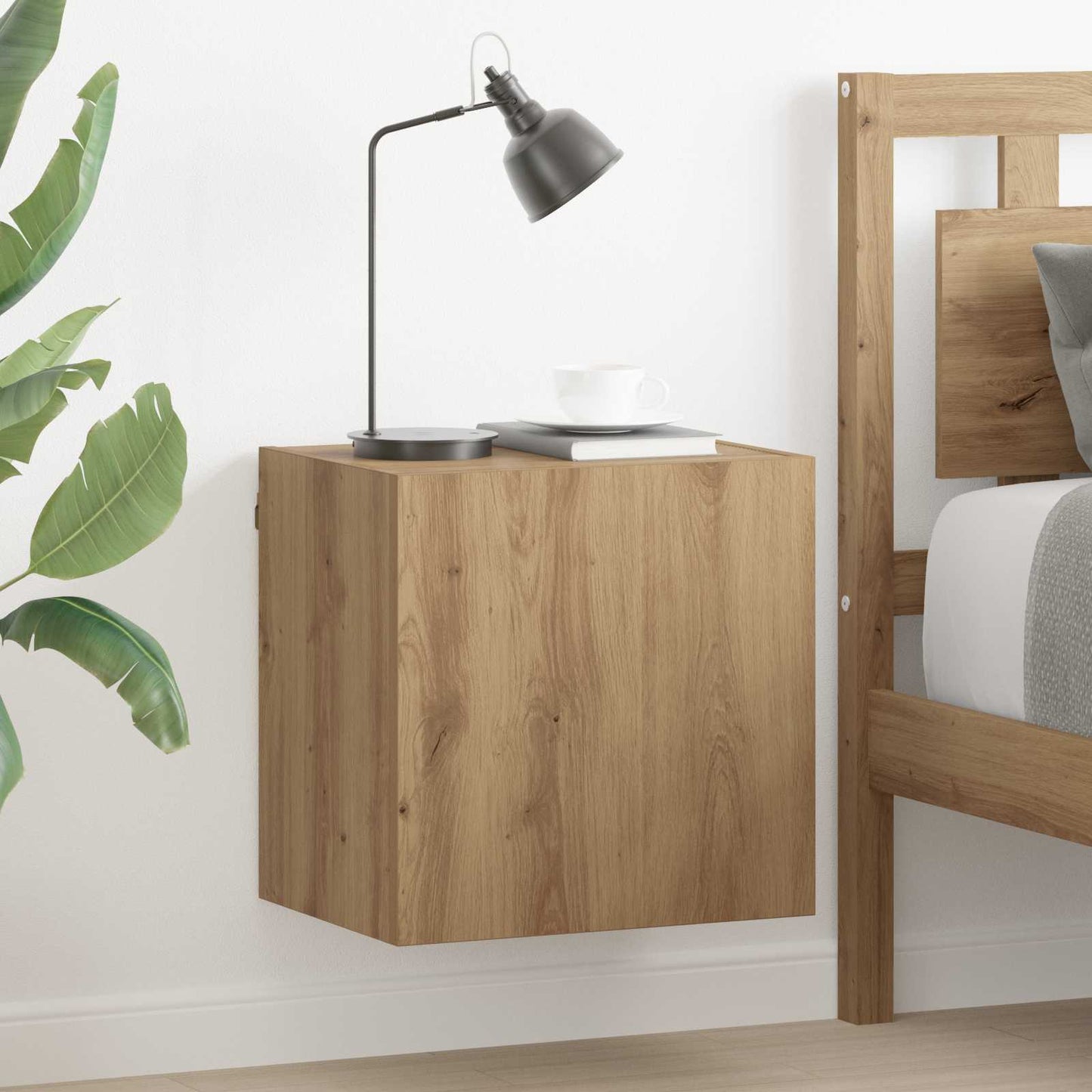 vidaXL TV-Wandschrank Artisan-Eiche 40,5x30x40cm Holzwerkstoff