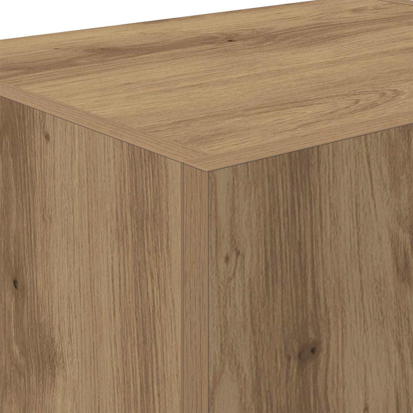 vidaXL TV-Wandregale 2 pcs Artisan-Eiche 40,5x30x40cm Holzwerkstoff