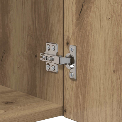 vidaXL TV-Wandregale 2 pcs Artisan-Eiche 40,5x30x40cm Holzwerkstoff