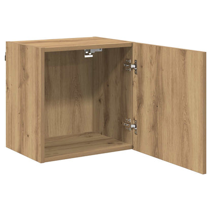 vidaXL TV-Wandregale 2 pcs Artisan-Eiche 40,5x30x40cm Holzwerkstoff