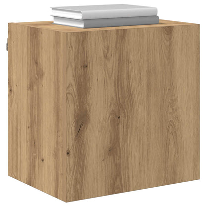 vidaXL TV-Wandregale 2 pcs Artisan-Eiche 40,5x30x40cm Holzwerkstoff
