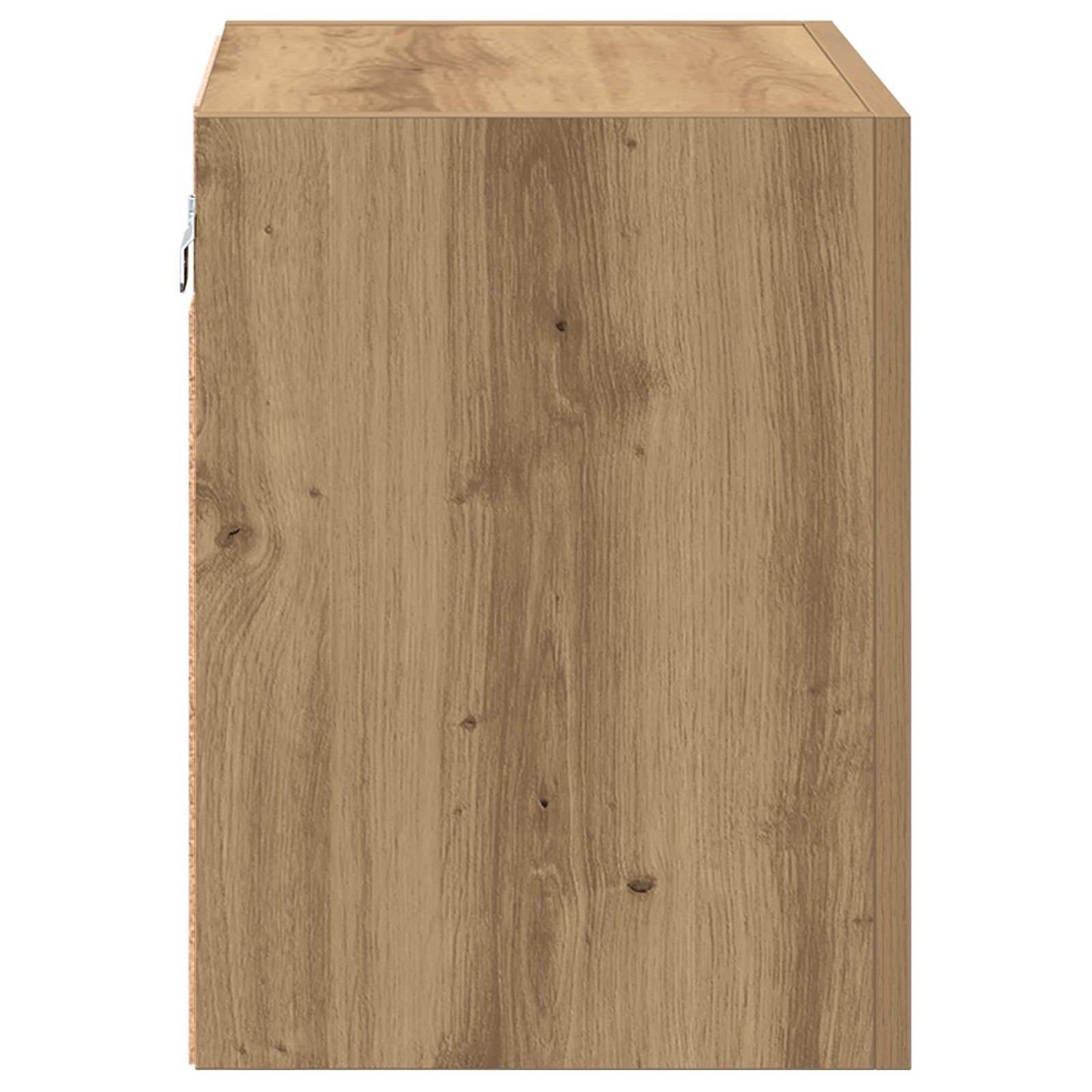 vidaXL TV-Wandregale 2 pcs Artisan-Eiche 40,5x30x40cm Holzwerkstoff