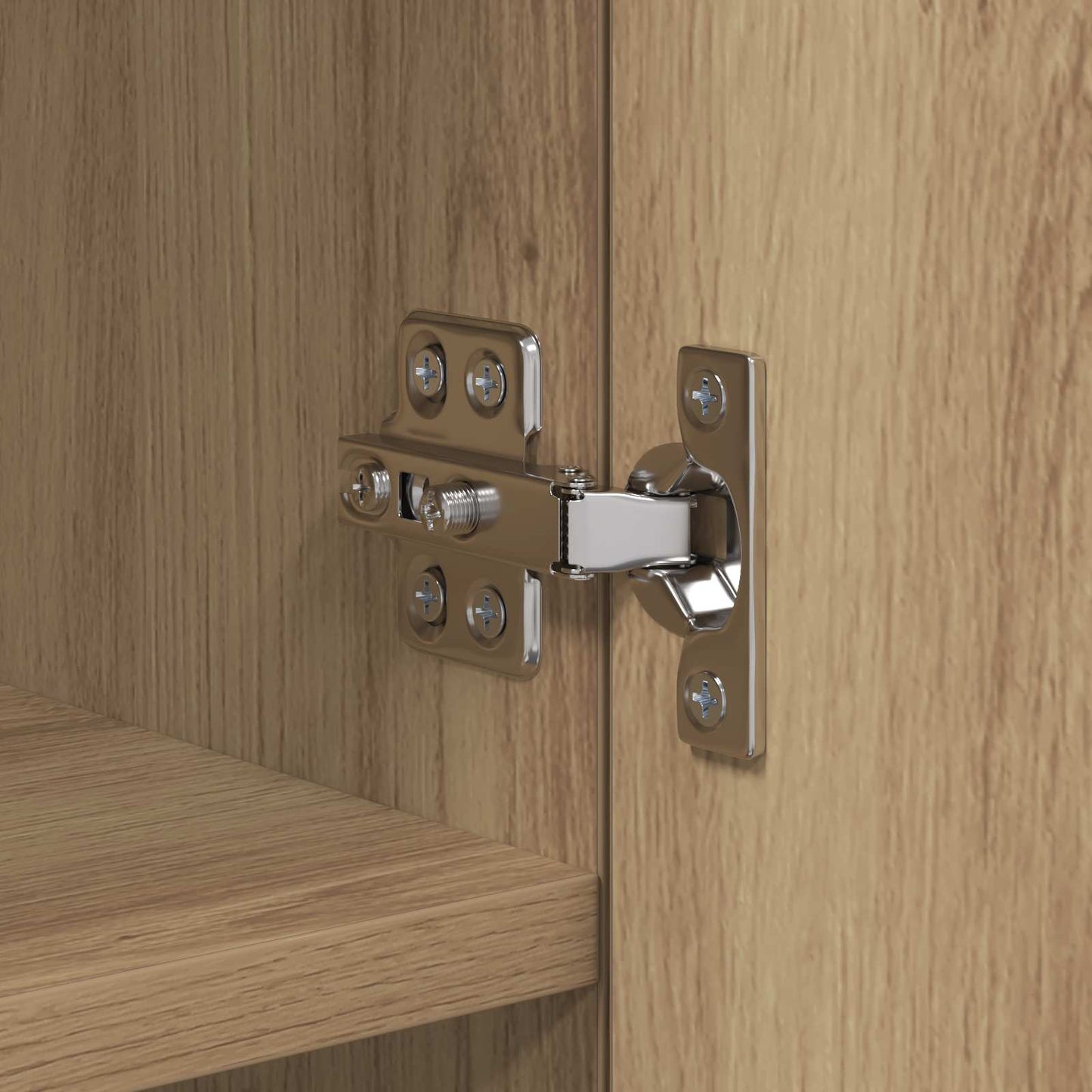 vidaXL TV-Wandschrank Artisan-Eiche 40,5 x 30 x 102 cm Holzwerkstoff
