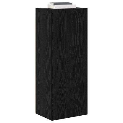 vidaXL TV-Wandschrank Schwarz Eichen-Optik 40,5 x 30 x 102 cm