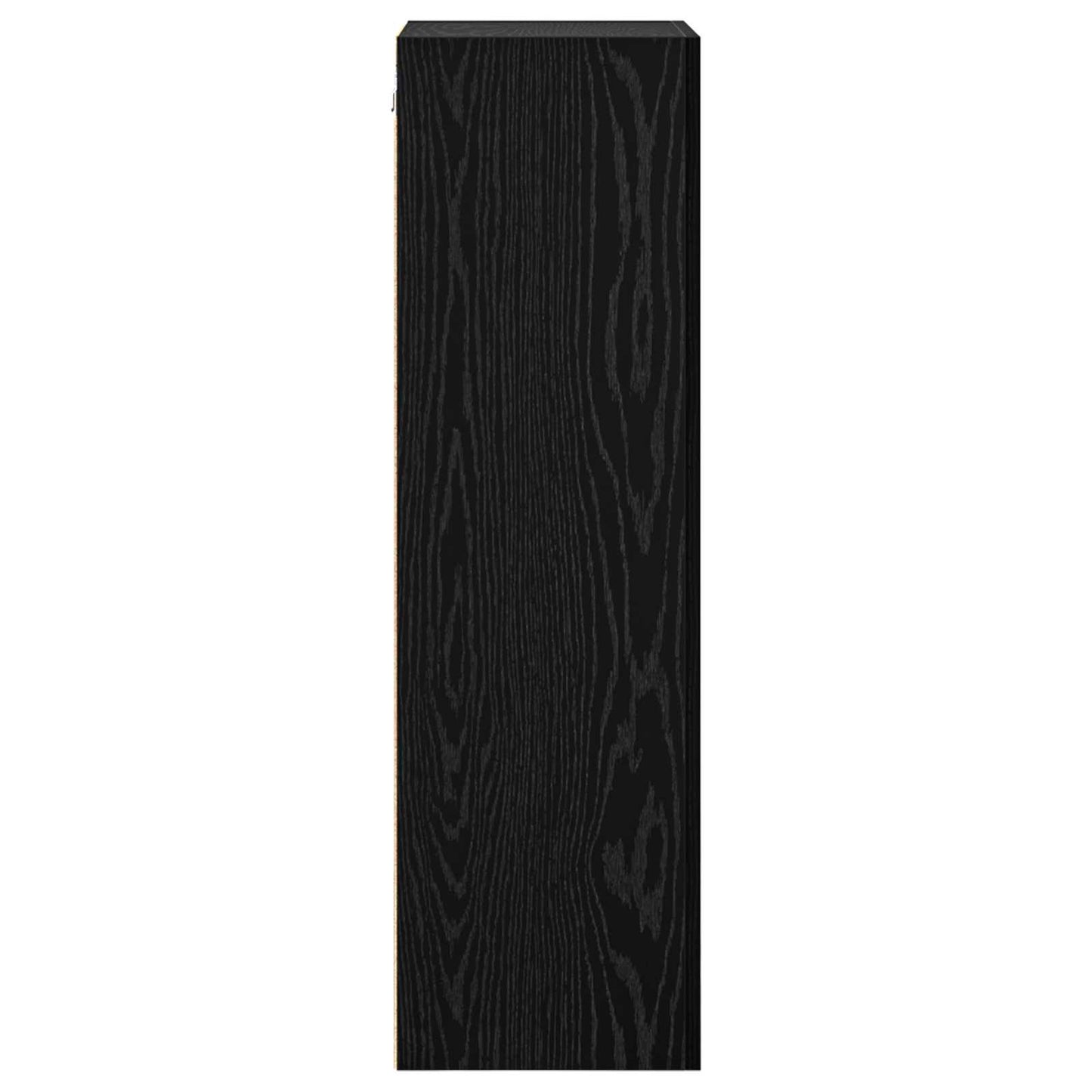 vidaXL TV-Wandschrank Schwarz Eichen-Optik 40,5 x 30 x 102 cm