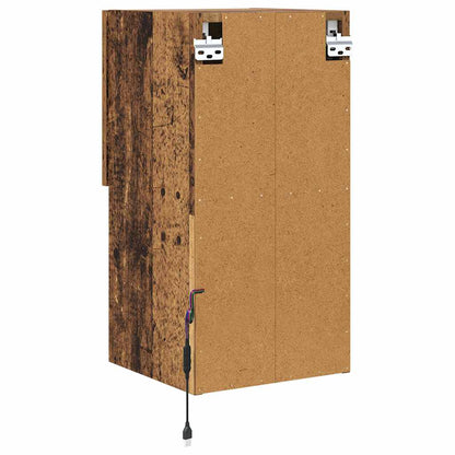 Wandmontierter TV-Schrank Altholz 30,5 x 30 x 60 cm