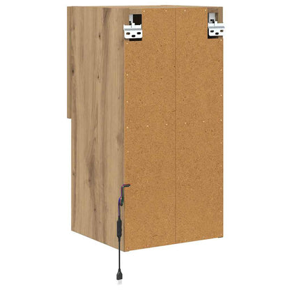 vidaXL Wandmontierte TV-Schränke 2 pcs Artisan-Eiche 30,5 x 30 x 60 cm