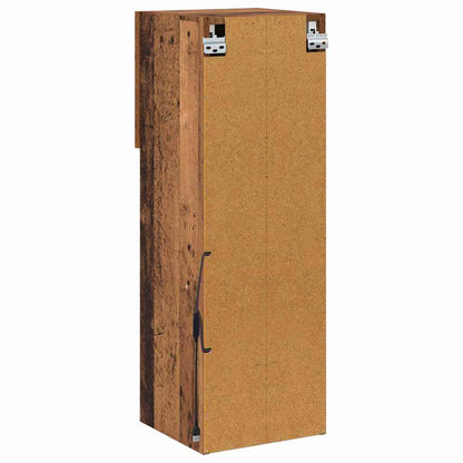 vidaXL Meubles TV muraux 2 pcs en bois de récupération 30,5 x 30 x 90 cm
