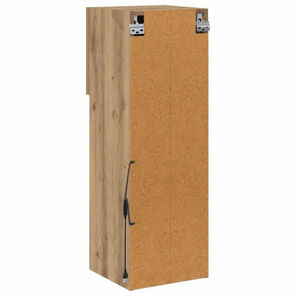vidaXL Meubles TV muraux 2 pcs Chêne artisan 30,5 x 30 x 90 cm
