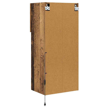 vidaXL Meubles TV muraux 2 pcs Bois de récupération 40,5 x 30 x 90 cm