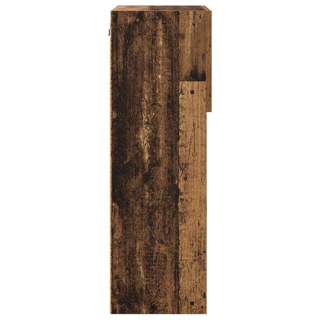 vidaXL Meubles TV muraux 2 pcs Bois de récupération 40,5 x 30 x 90 cm