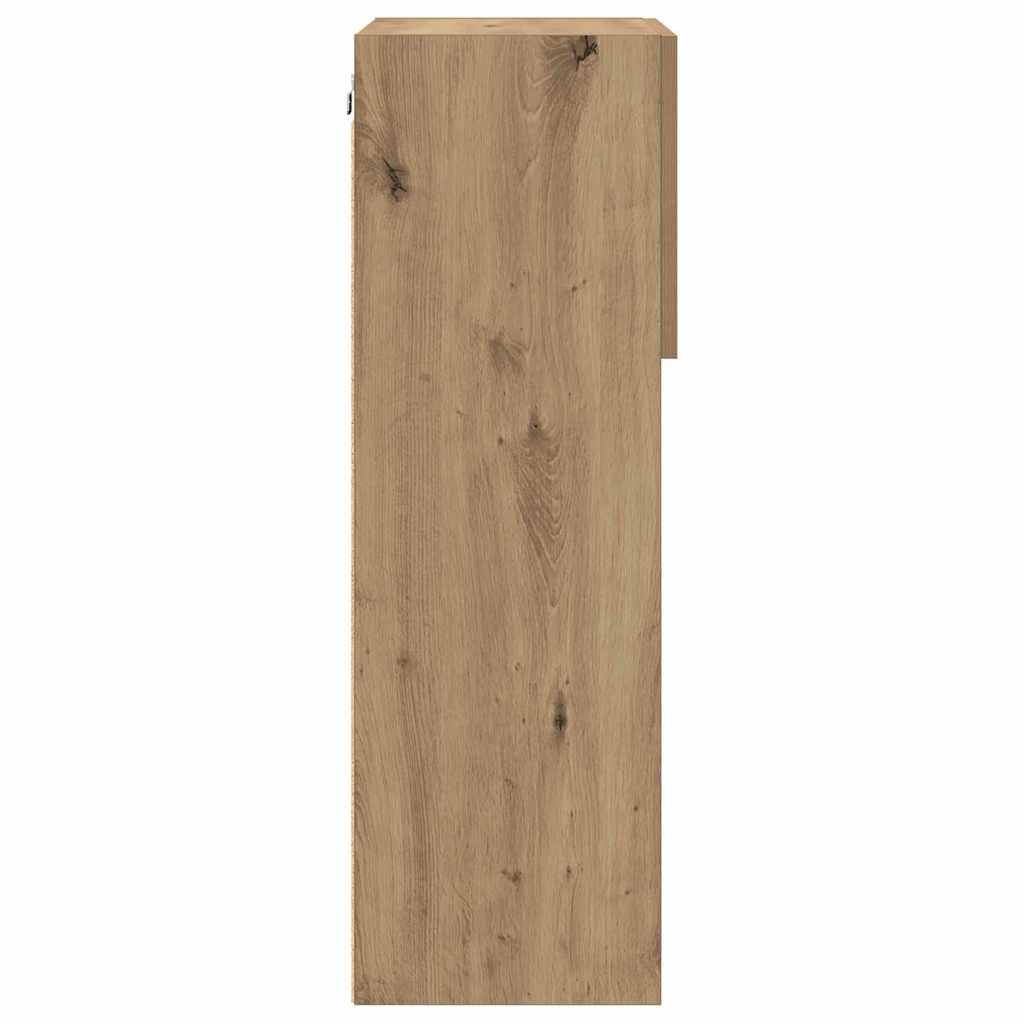 Wandmontierter TV-Schrank Artisan-Eiche 40,5 x 30 x 90 cm