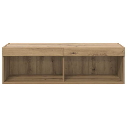 TV-Wandschrank Panama Artisan-Eiche 100 x 30 x 30 cm