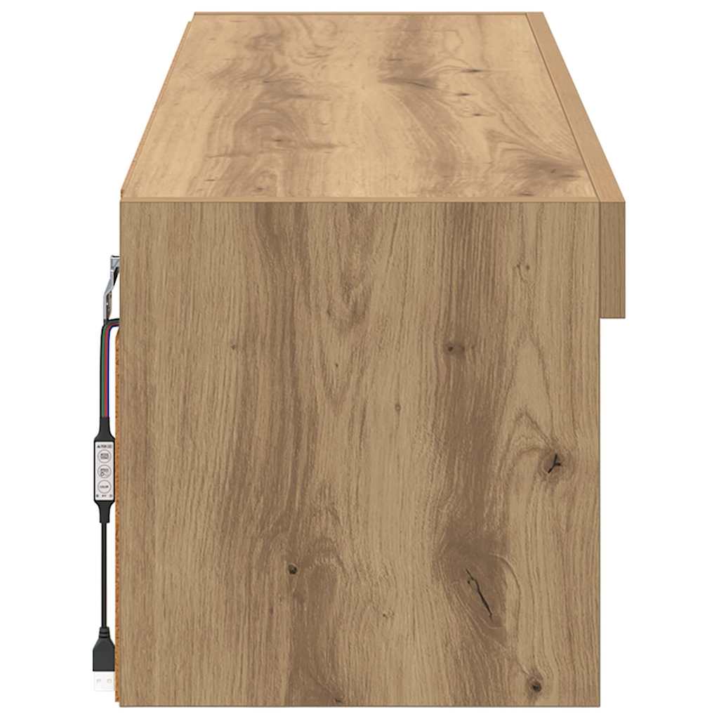 TV-Wandschrank Panama Artisan-Eiche 100 x 30 x 30 cm