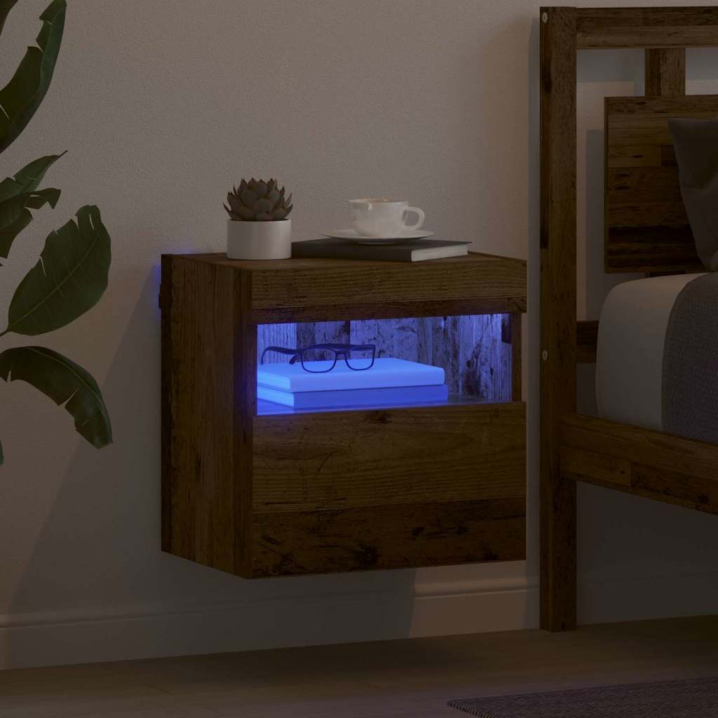 vidaXL TV-Wandschrank Altholz 40 x 30 x 40 cm Holzwerkstoff