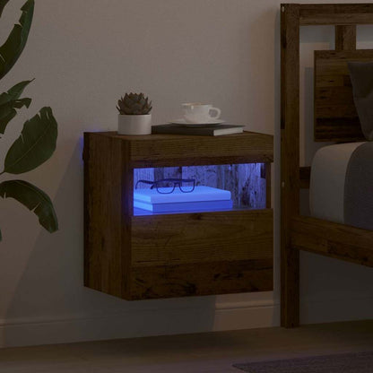 vidaXL TV-Wandschrank Altholz 40 x 30 x 40 cm Holzwerkstoff