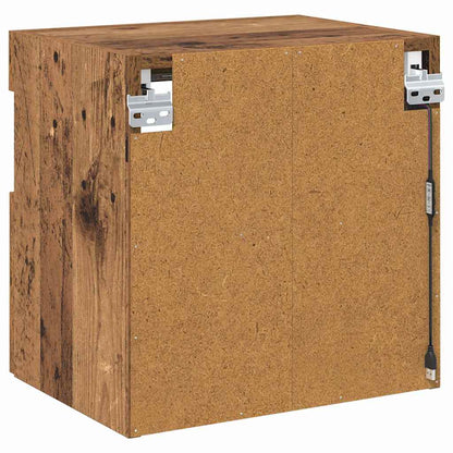 vidaXL TV-Wandschrank Altholz 40 x 30 x 40 cm Holzwerkstoff