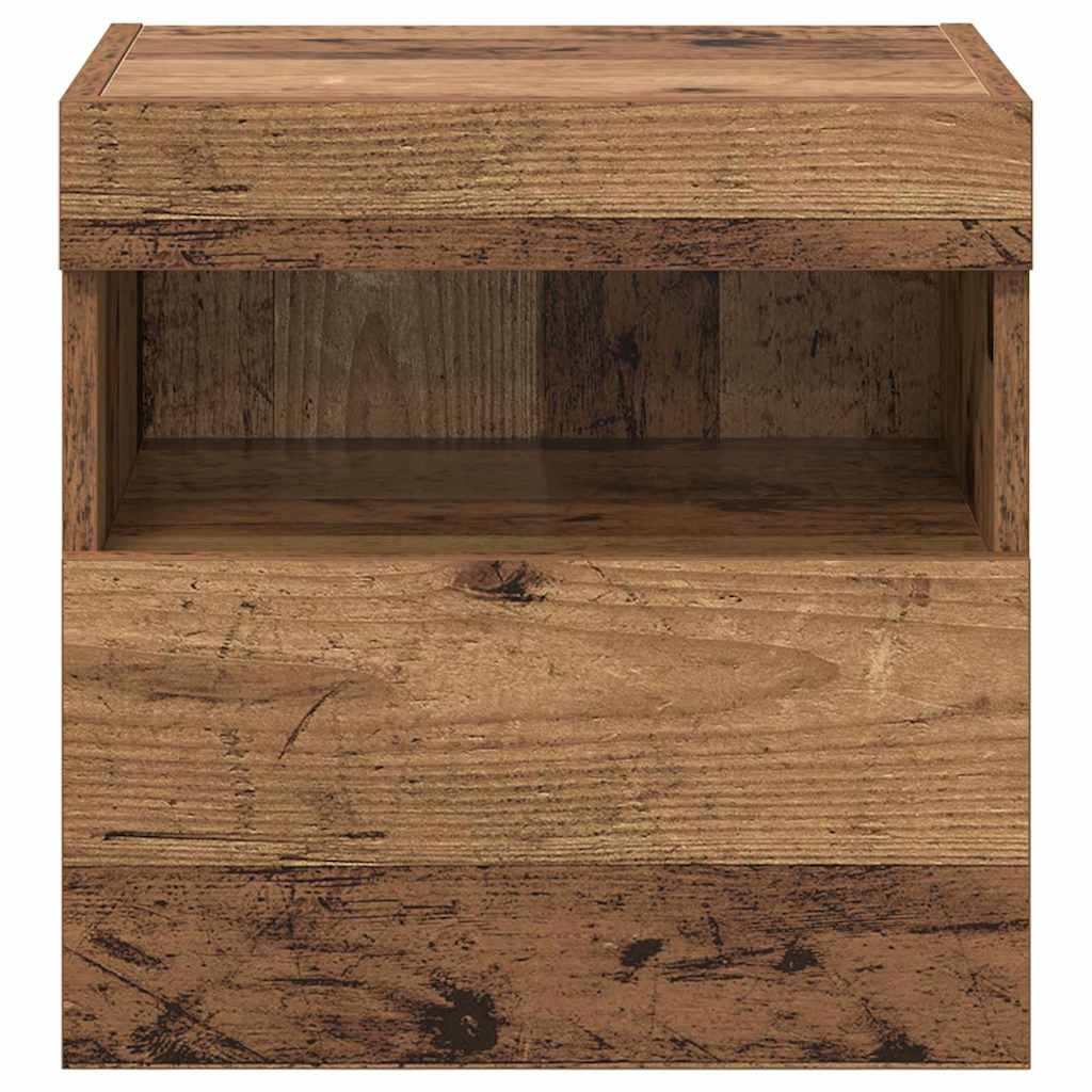 vidaXL TV-Wandschrank Altholz 40 x 30 x 40 cm Holzwerkstoff