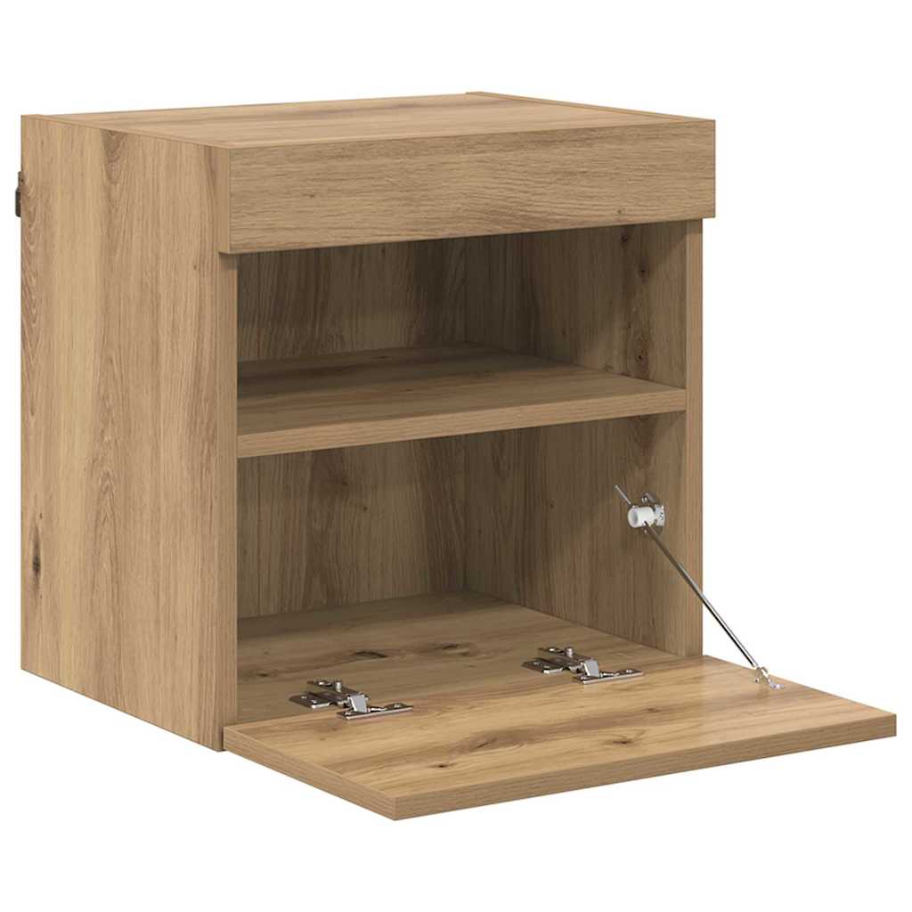 vidaXL TV-Wandschrank Artisan-Eiche 40 x 30 x 40 cm Holzwerkstoff