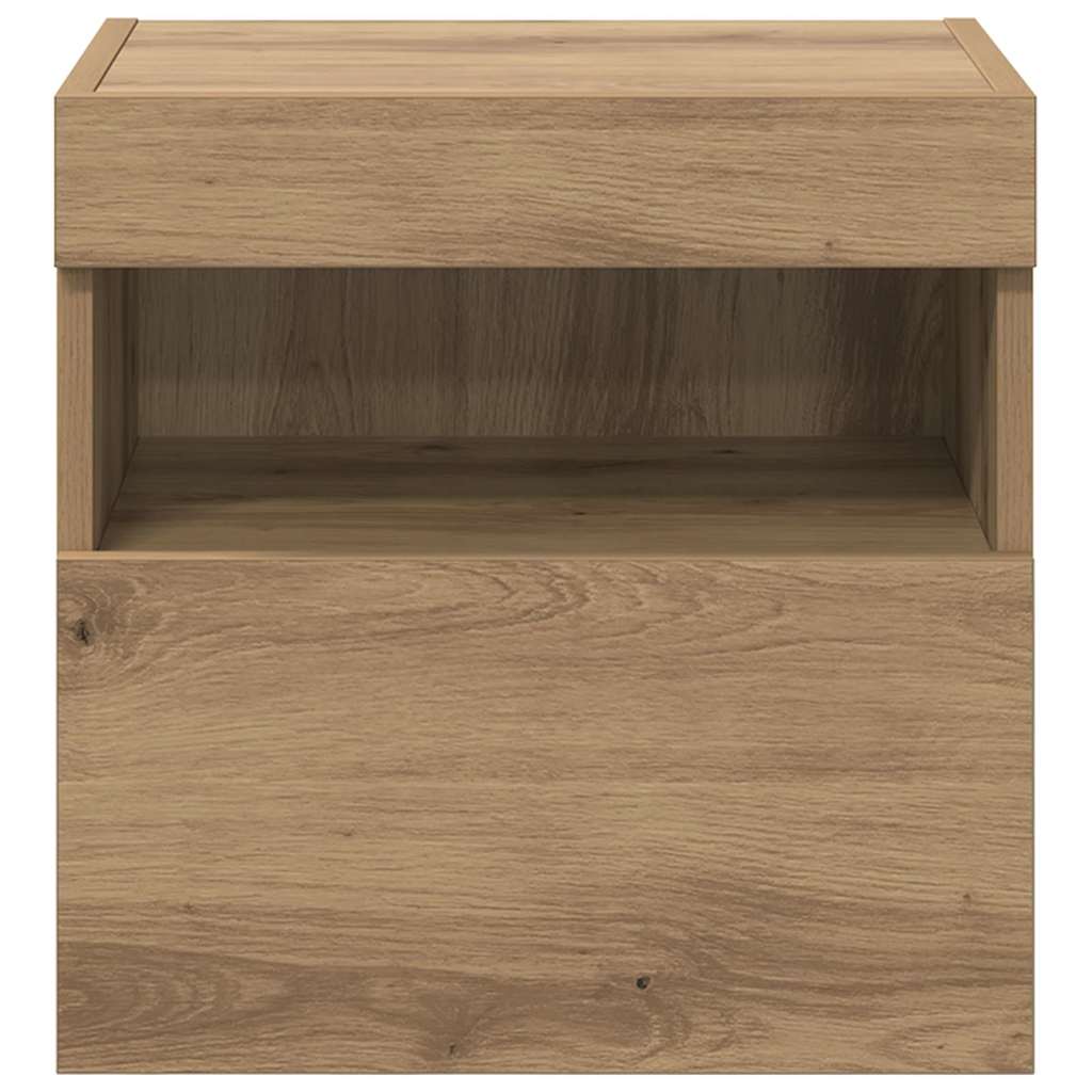 vidaXL TV-Wandschrank Artisan-Eiche 40 x 30 x 40 cm Holzwerkstoff
