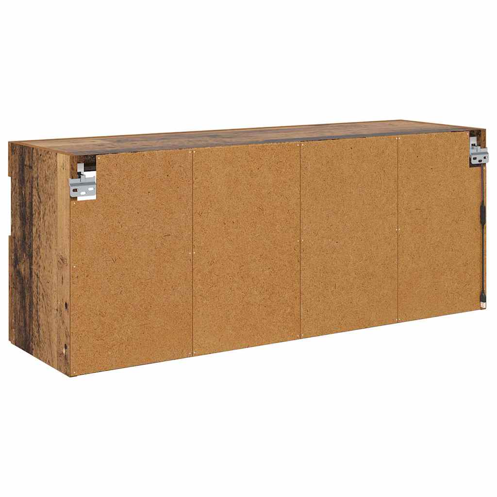 vidaXL TV-Wandschrank Altholz 100 x 30 x 40 cm Holzwerkstoff